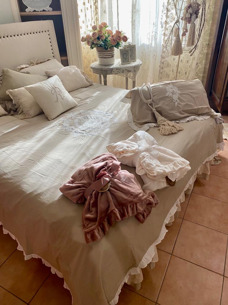 Copripiumino matrimoniale con federe