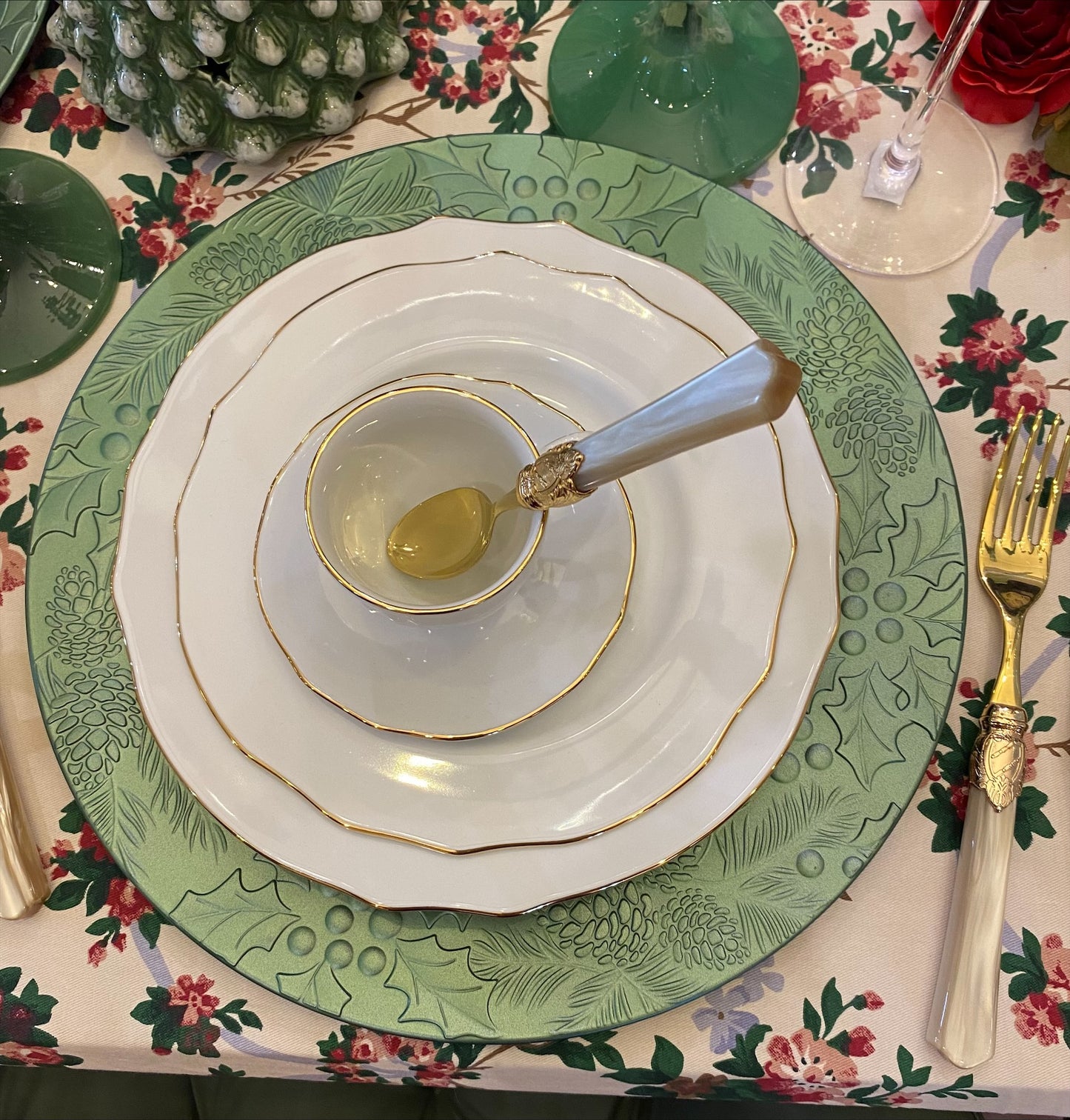 Sei Sottopiatto Verde