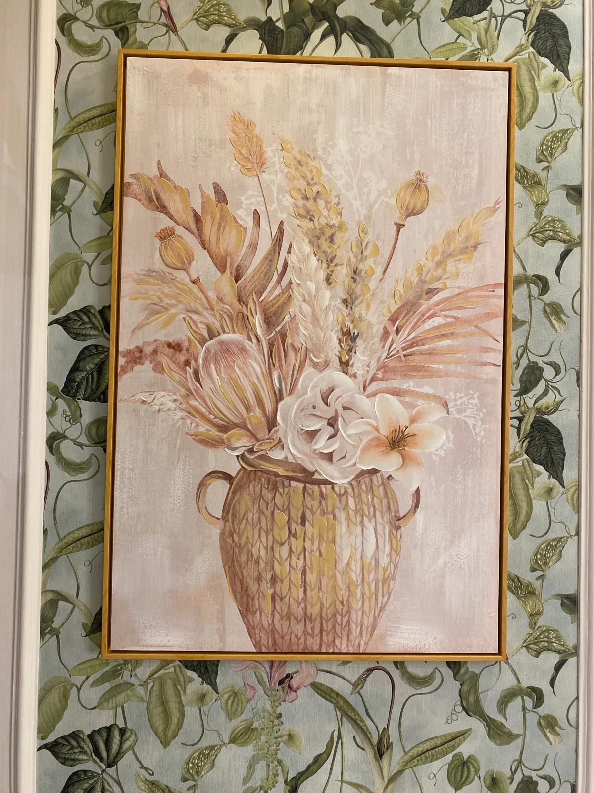 Quadro decoro fiori
