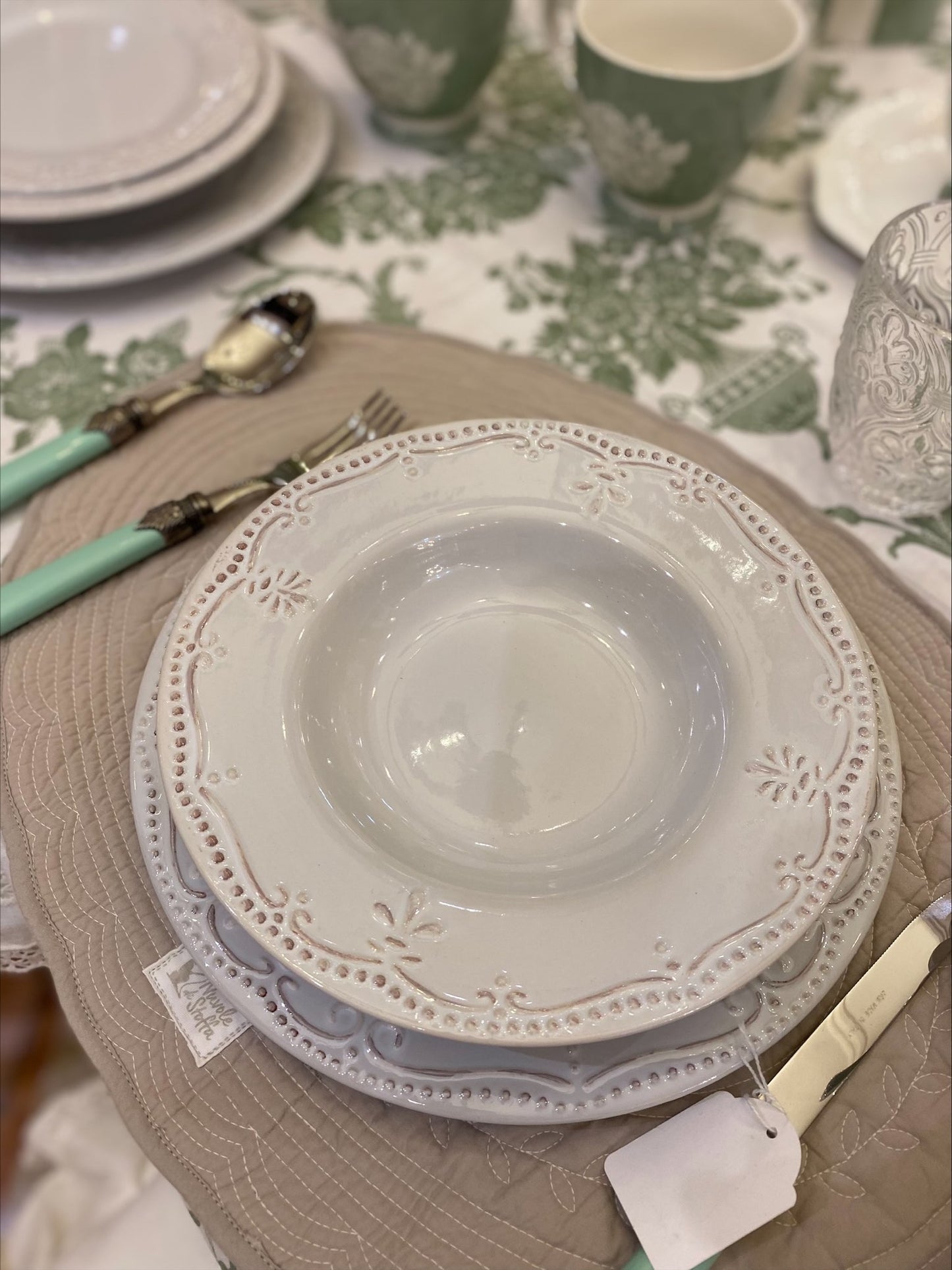 Servizio piatti Stoneware da 18pz