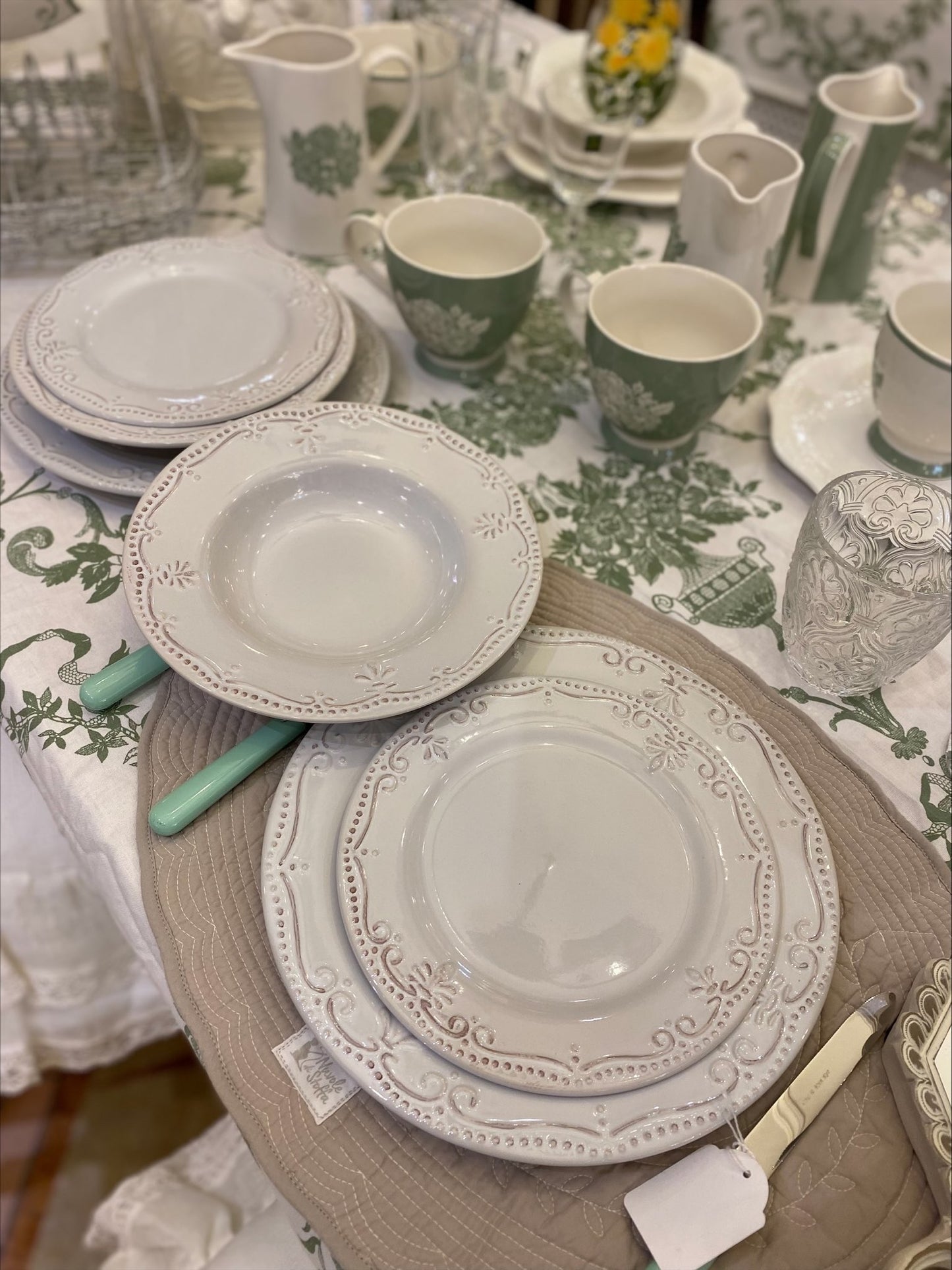 Servizio piatti Stoneware da 18pz