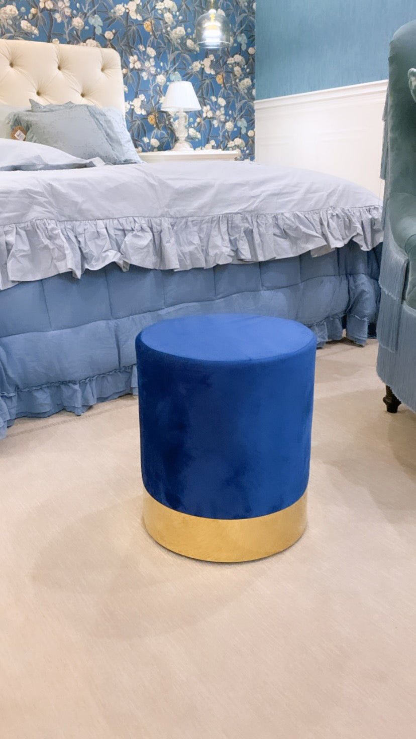 Pouff blu