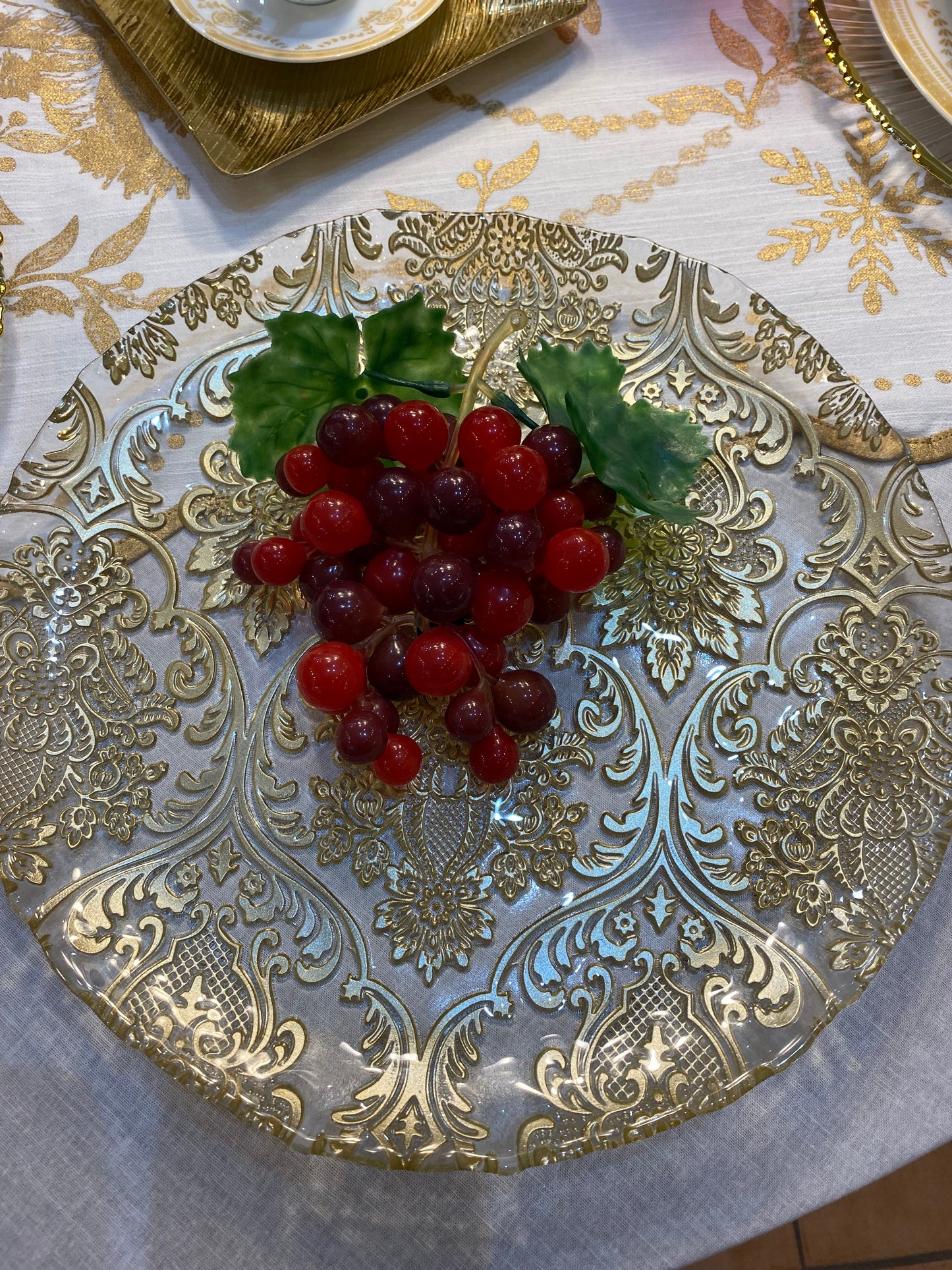 Centrotavola oro