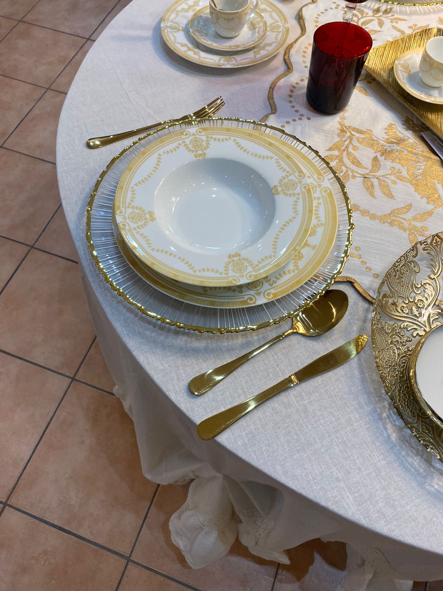 Servizio Posate oro