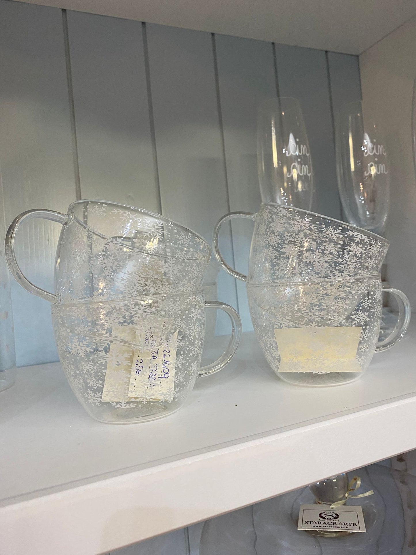 Coppia Tazza Neve