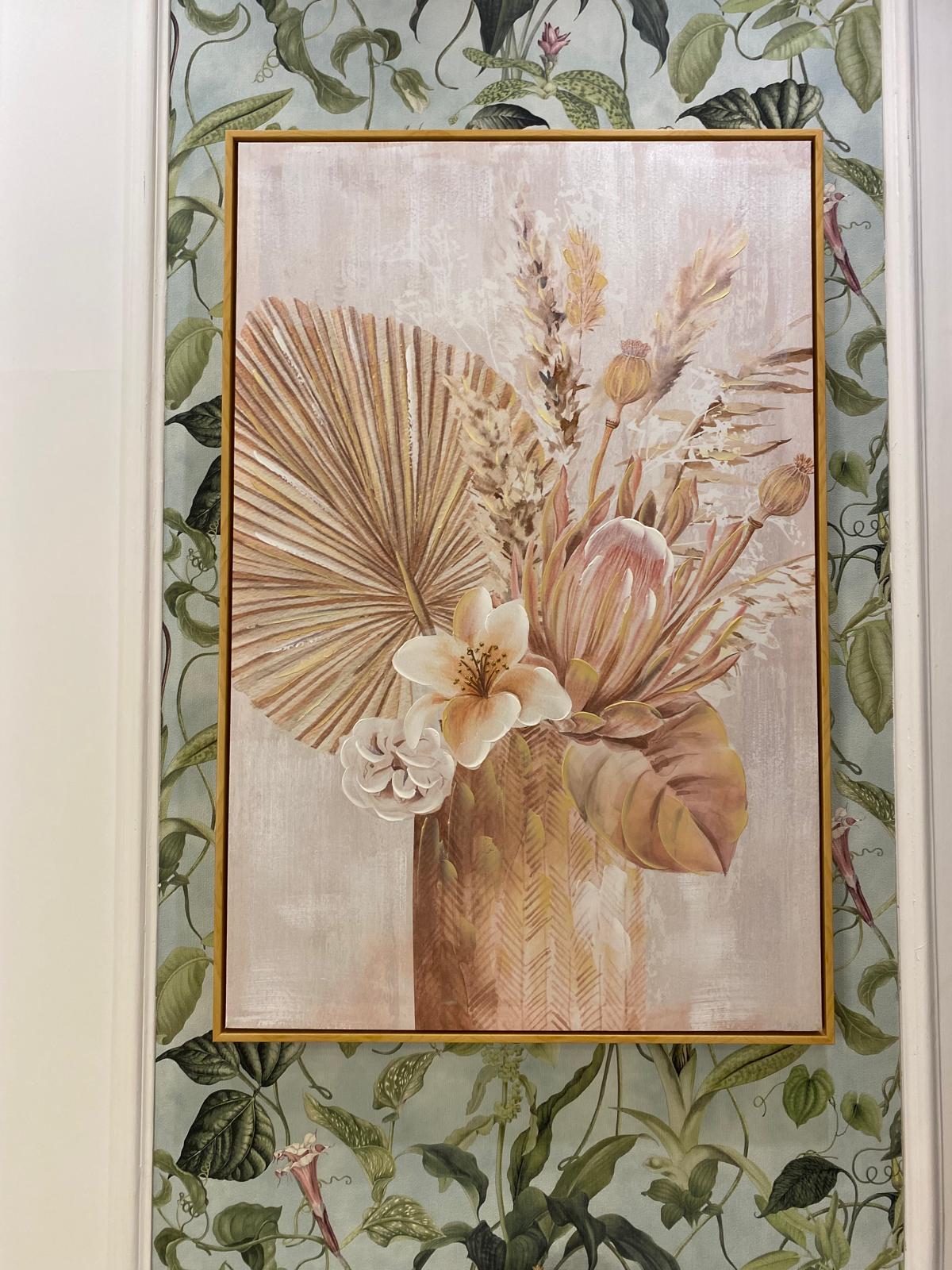 Quadro decoro fiori
