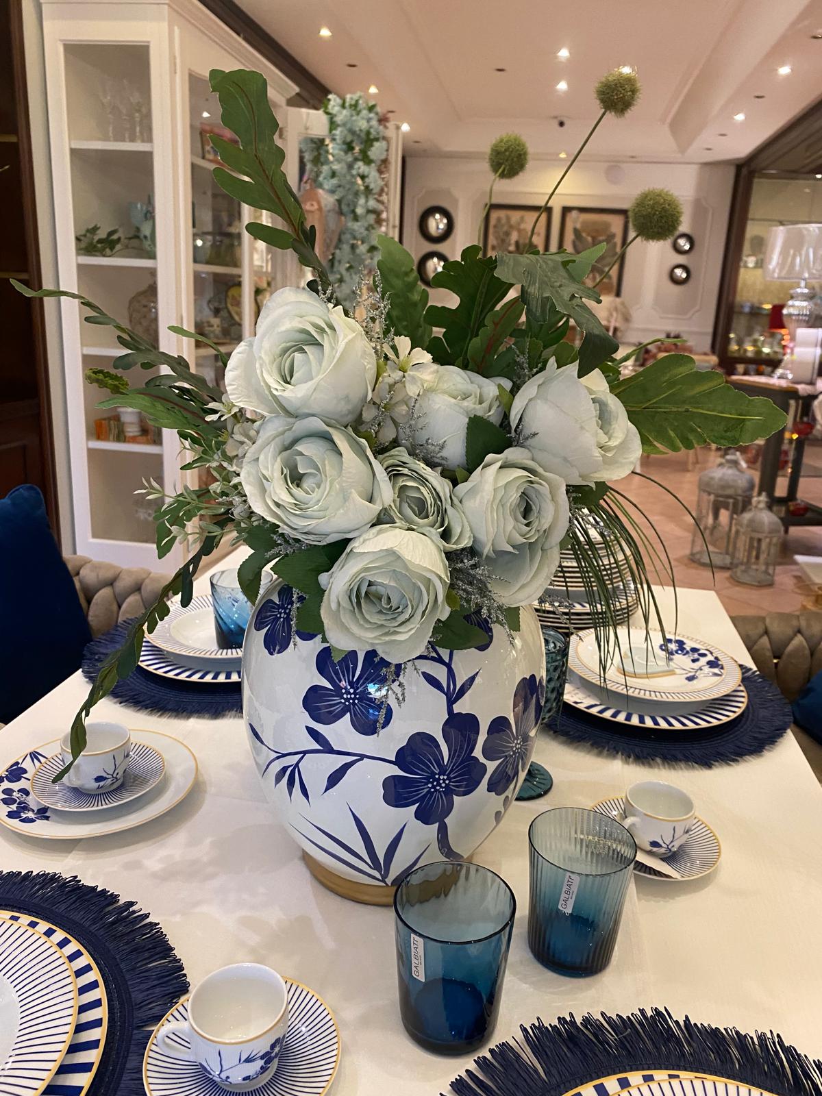 Vaso decoro fiori