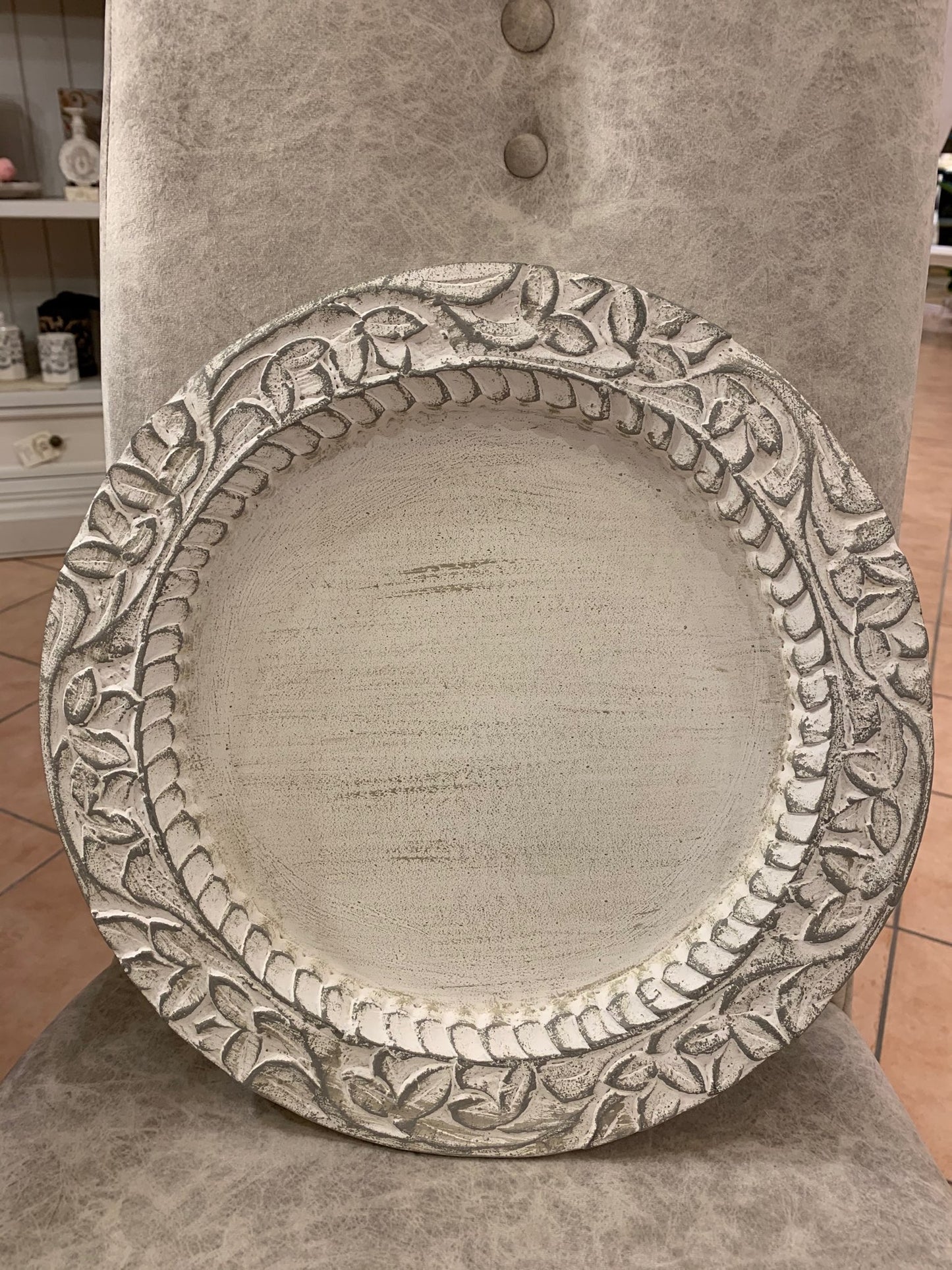Vassoio Rotondo Legno