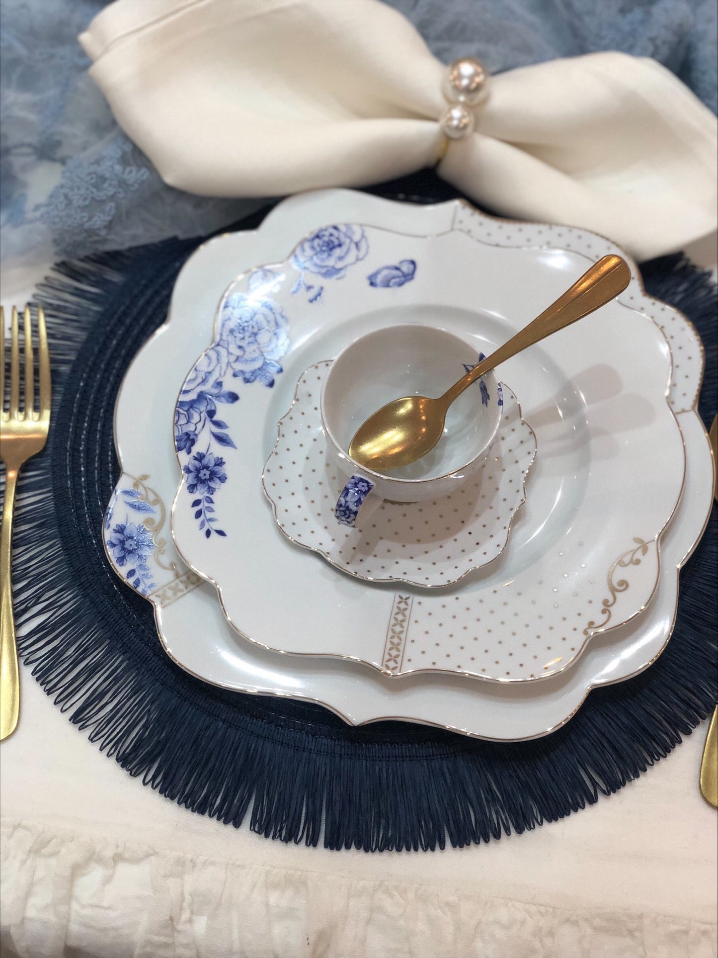 Servizio Piatti Royal White