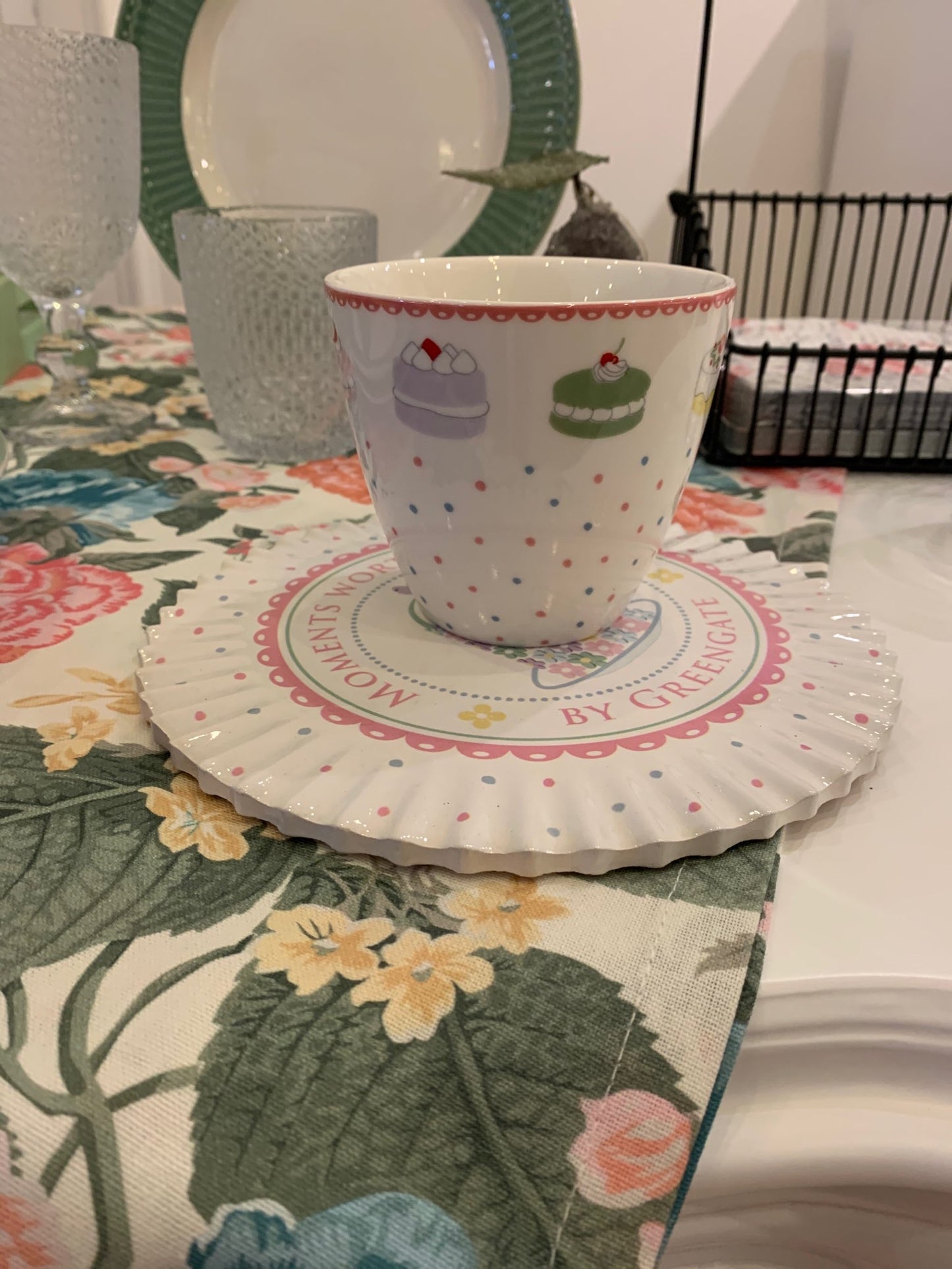 Latte Cup Madelyn White