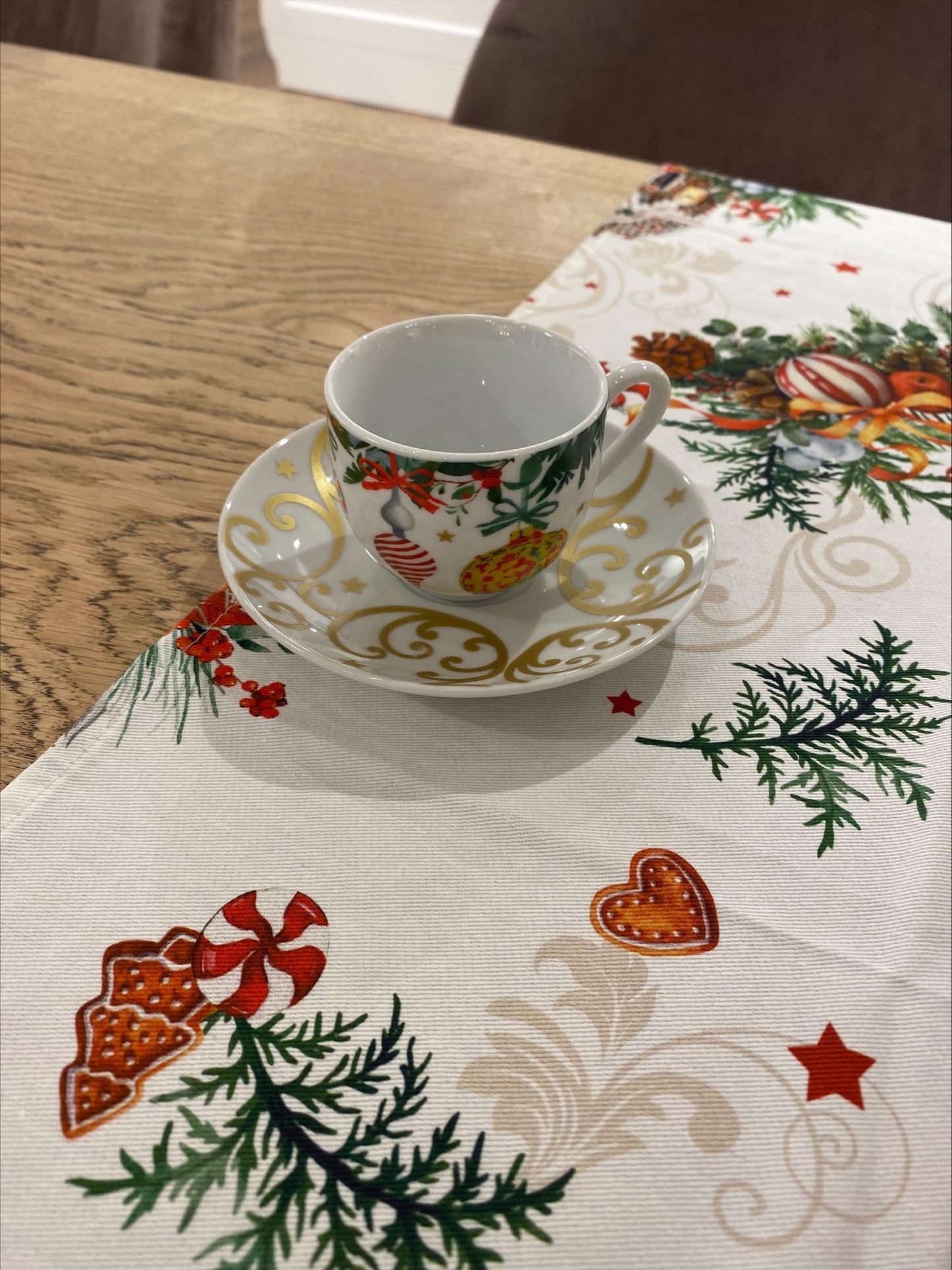 Servizio da 6 Tazzine Natale