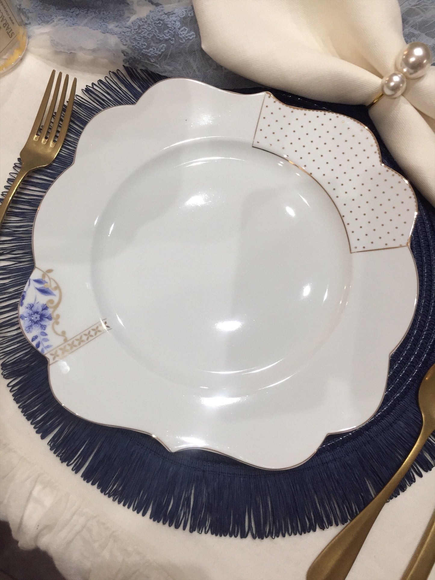 Servizio Piatti Royal White