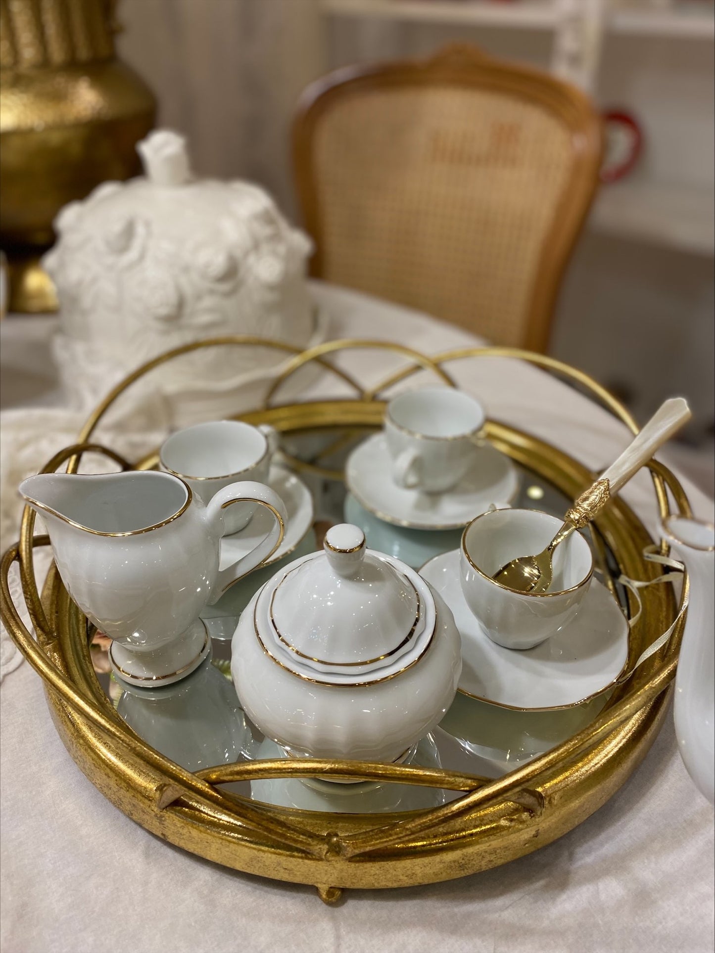 Servizio Caffè piu Teiera piu Zuccheriera piu Lattiera