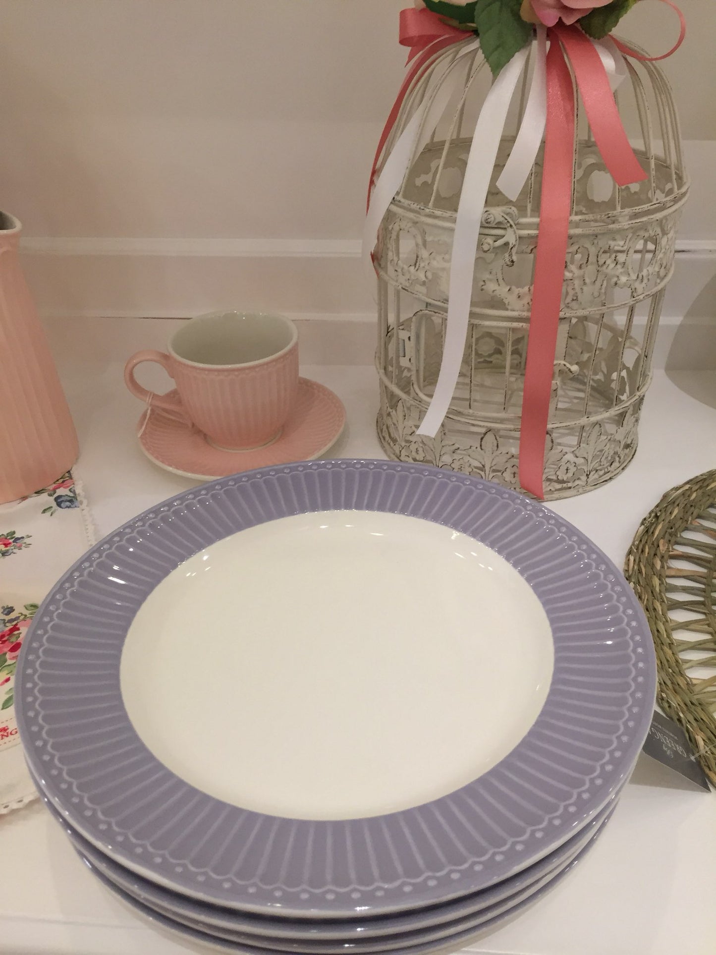 Set 6pz Piatto Greengate Lavanda
