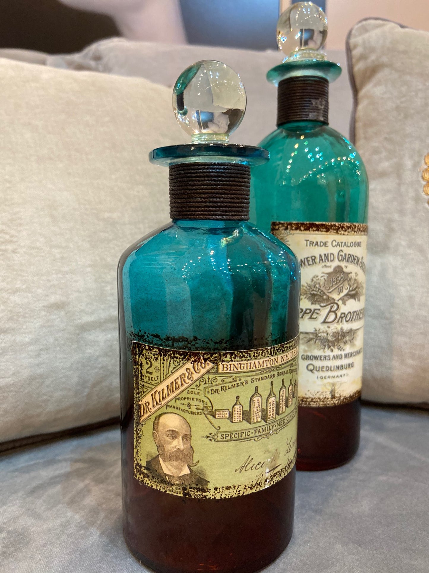 Coppia Bottiglia Vintage
