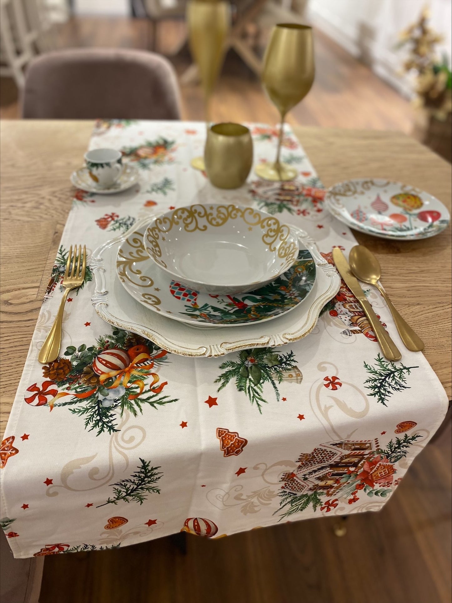 Servizio Piatti da 6pz Natale