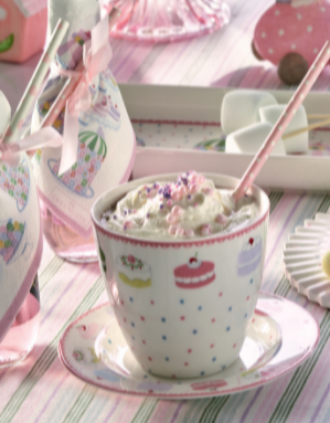 Latte Cup Madelyn White