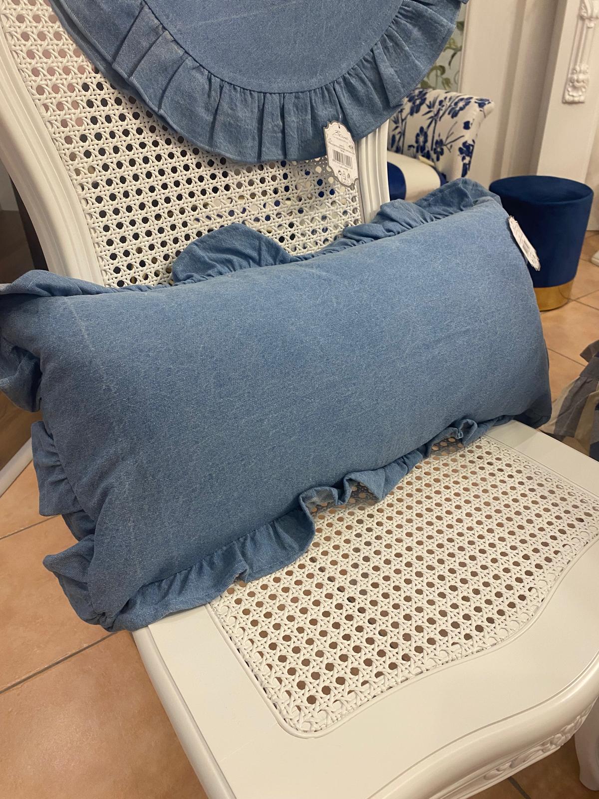 Cuscino Denim Rettangolare