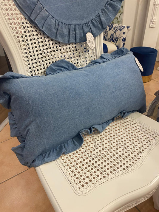 Cuscino Denim Rettangolare