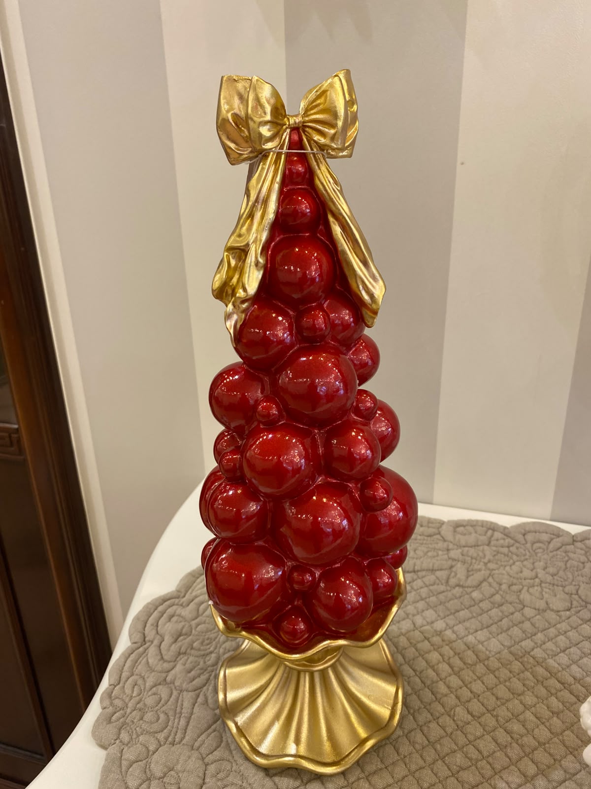 Albero rosso e oro