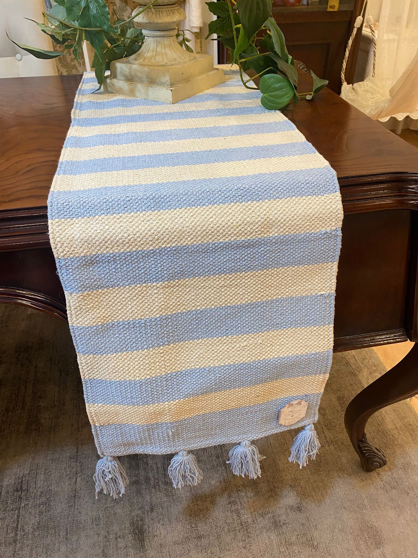 Runner a righe con nappe