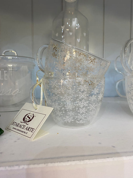 Coppia Tazza Neve