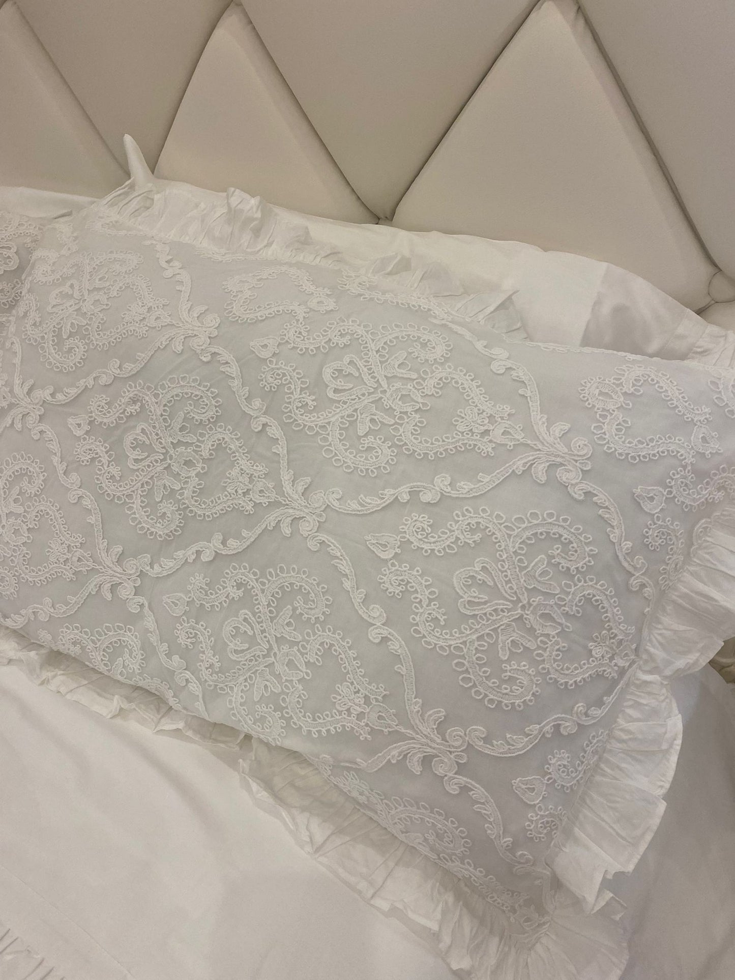 Parure copripiumino matrimoniale con Guanciali
