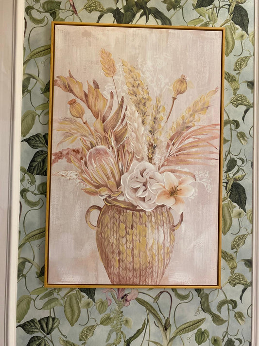 Quadro decoro fiori