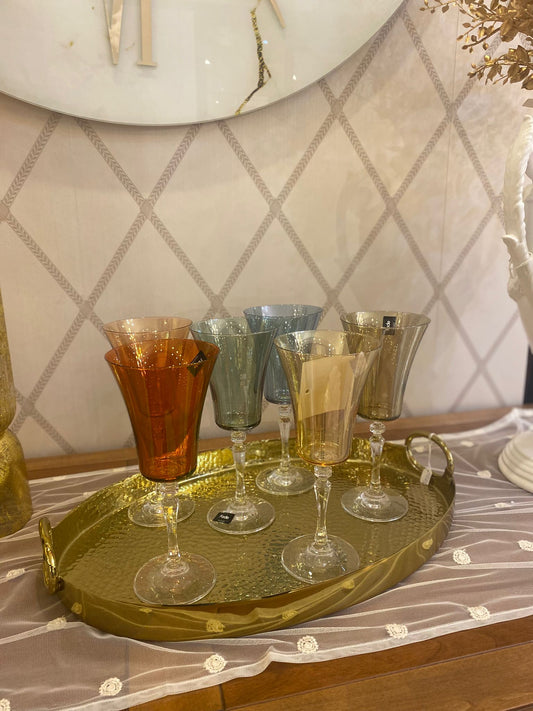 Servizio da 6 calice vino