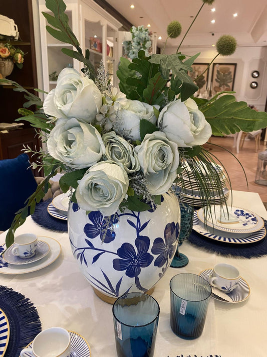 Vaso decoro fiori