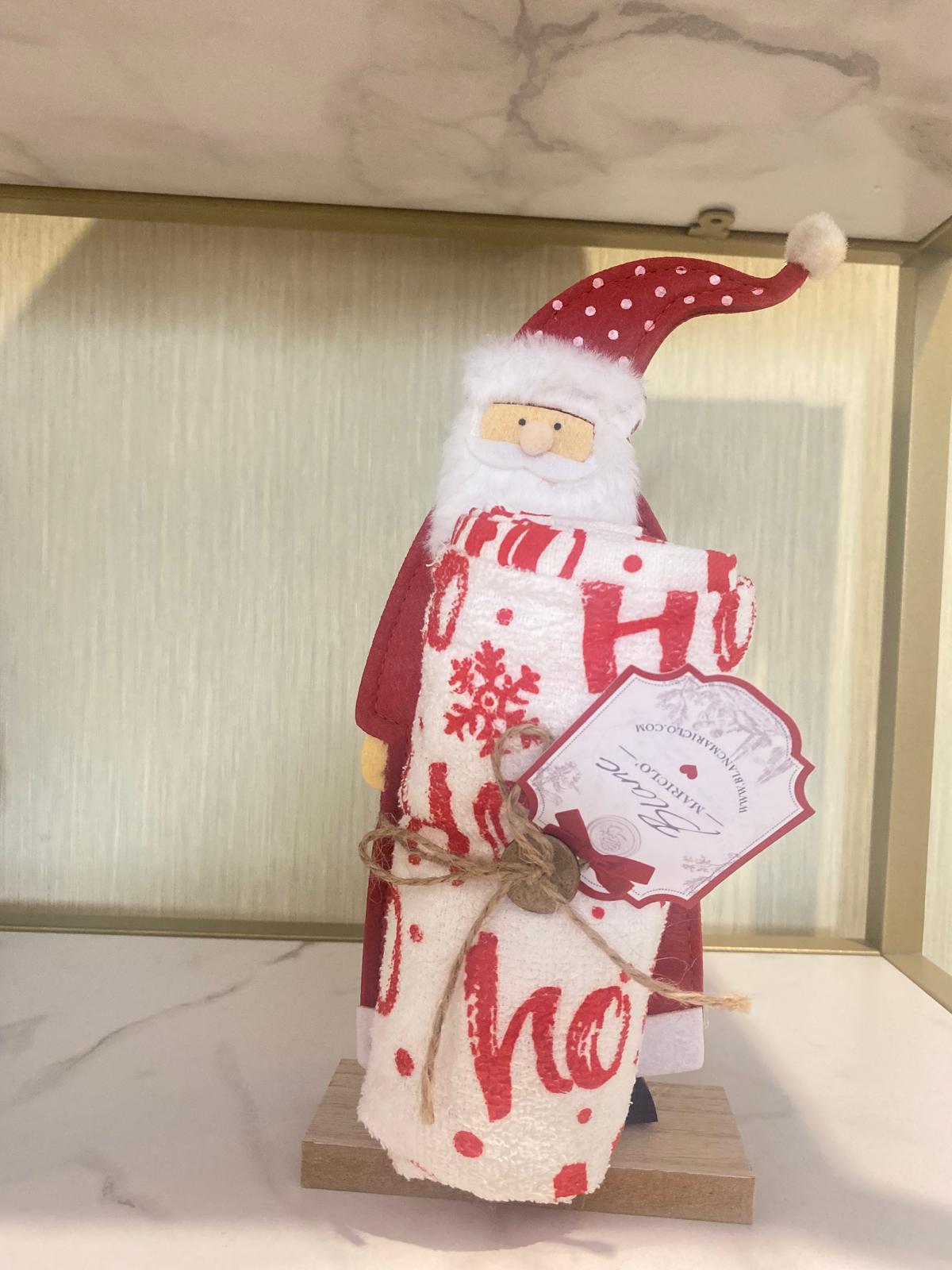 Canovaccio con decoro Albero Natale
