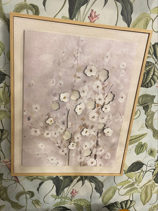 Quadro dipinto fiori
