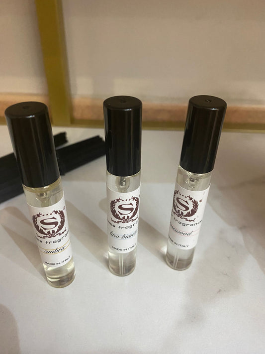 Profumo Spray Starace Borsetta Lino bianco